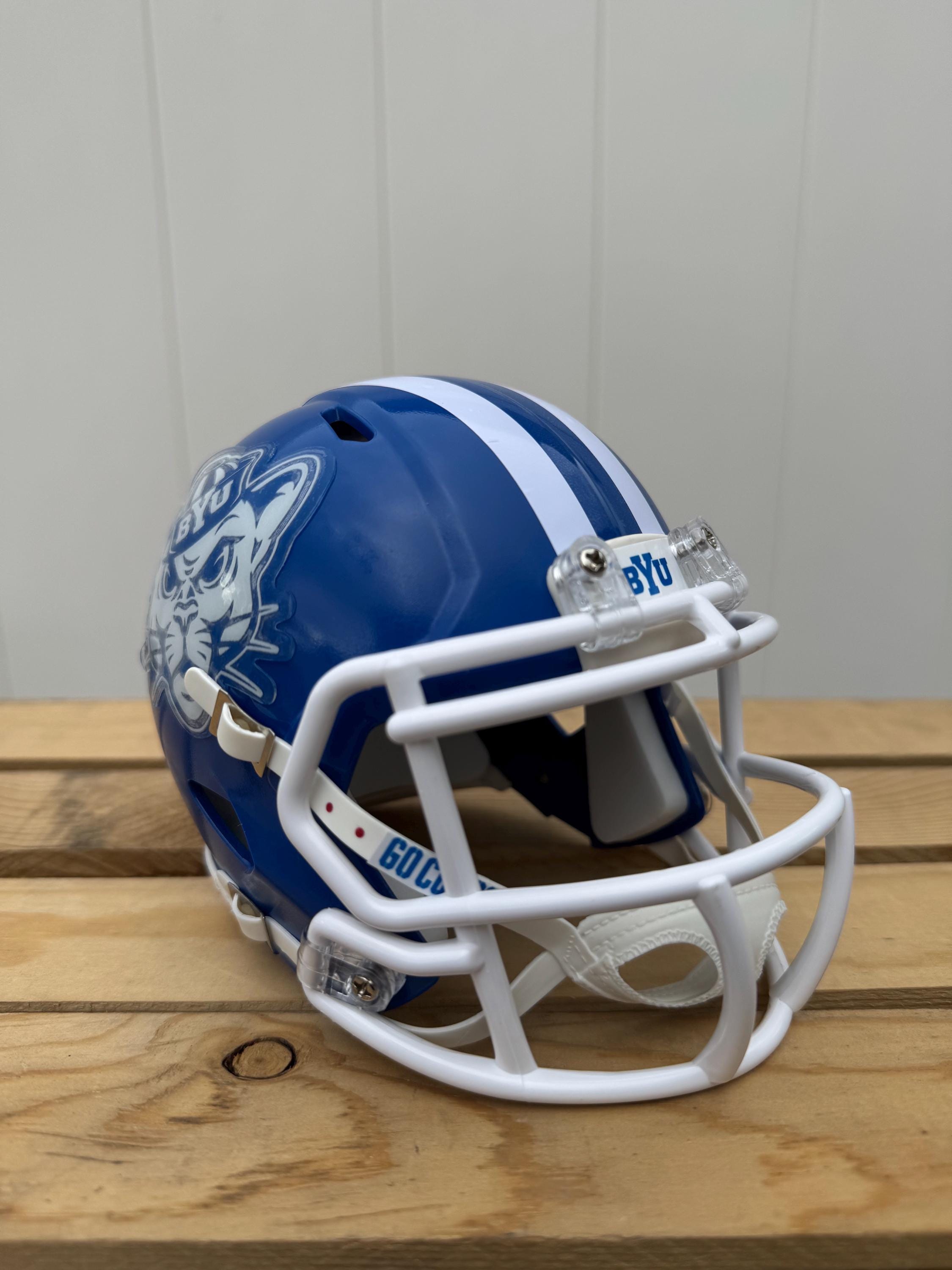 BYU Cougars Football Mini Helmet - Sailor Coug