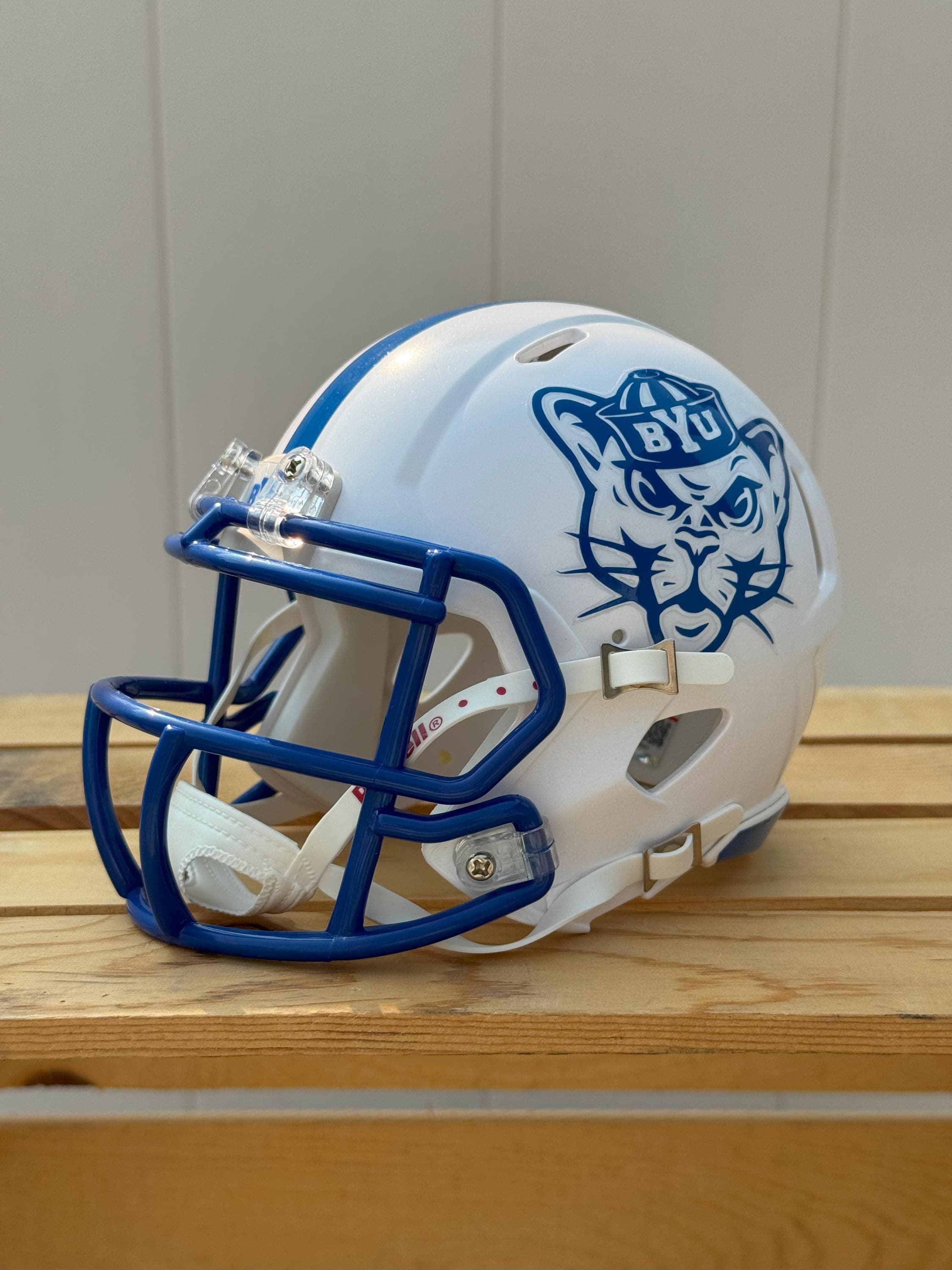 BYU Cougars Football Mini Helmet - Sailor Coug